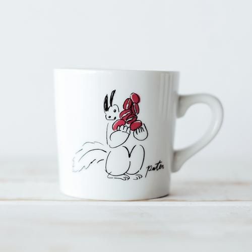 Paterイラスト Morihico のオリジナルマグカップシリーズ エゾリスのよくばりコーヒー コーヒー豆通販 深煎りコーヒー コーヒー ギフト Morihico オンラインショップ Paterイラスト Morihico のオリジナルマグカップシリーズ エゾリスのよくばりコーヒー コーヒー豆通販 深煎りコーヒー コーヒー ギフト Morihico オンラインショップ