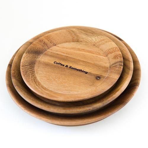 MORIHICO.ウッドプレートM | 木製丸皿 - コーヒー豆通販 ｜ MORIHICO
