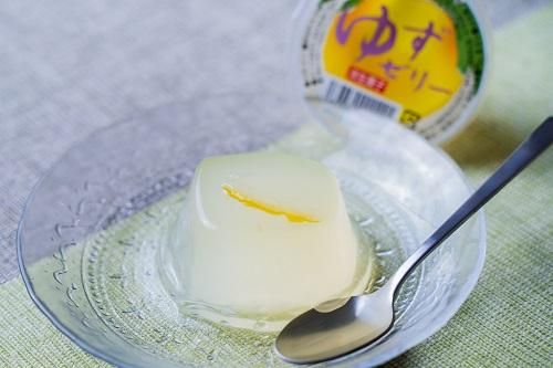 ゆずゼリー - さつまいも冷麺、黒鴨ラーメン、薩摩黒鴨、くろず納豆