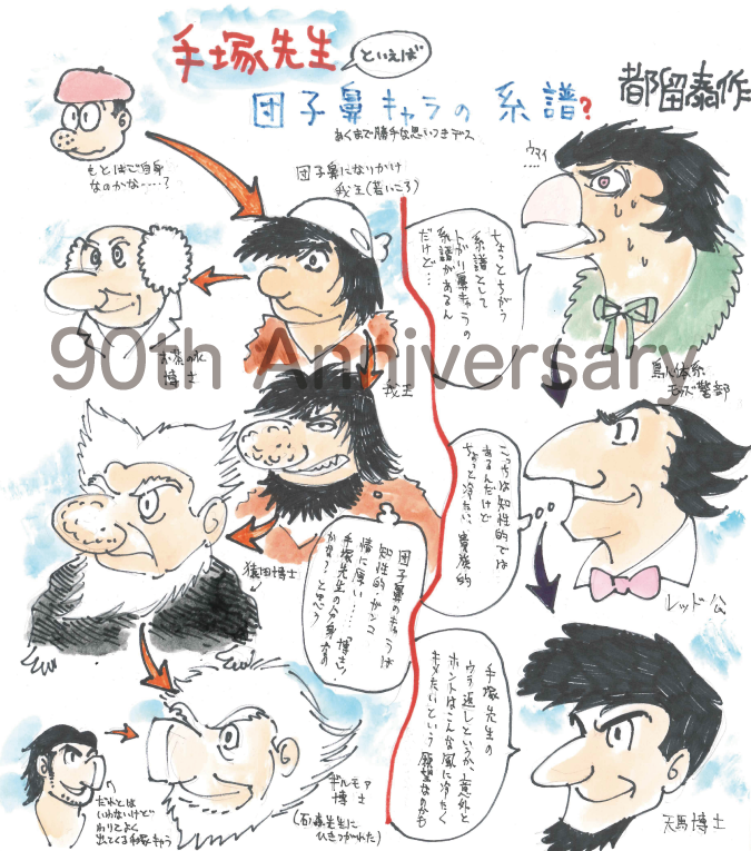 手塚治虫先生 誕生記念バッジ No 5 高城可奈先生 都留泰作先生 風間宏子先生 ウォーターオリオン商店