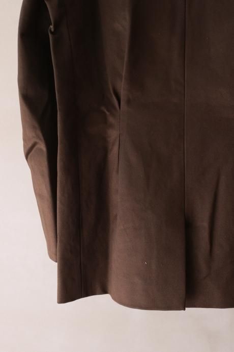 OVERSIZED BLAZER WITH PLEATS ( JAPANESE SATIN COTTON OVERSIZED BLAZER WITH PLEATS ( JAPANESE SATIN COTTON