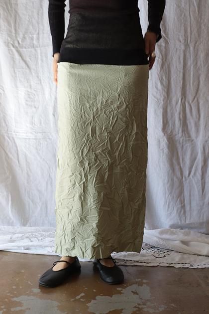 WRINKLED WASHED FINX TWILL SKIRT - VIOLA STELLA WEB SHOP WRINKLED WASHED FINX TWILL SKIRT - VIOLA STELLA WEB SHOP