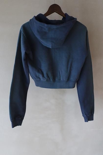 PRODUCT DYED PIMA LIGHT SWEAT ZIP PARKA - VIOLA STELLA WEB SHOP