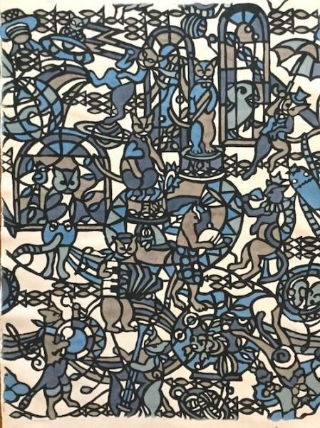 型染め帯オーダー - goma workshop