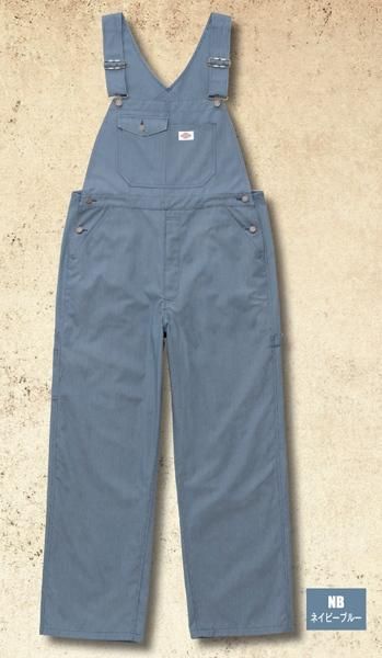 ディッキーズ Dickies 723 ストライプオーバーオール つなぎ