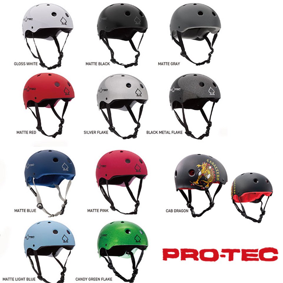 Pro Tec Classic Skate Helmet Matte Black 