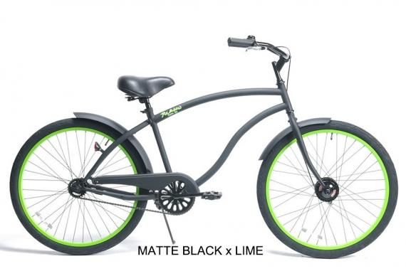 ビーチクルーザー HOLLY 26インチ マットブラック (さいくるり