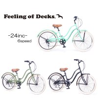 Feeling of decks 24inc 6SPEED for kids curiser FOD/フィーリングオブデックス24インチ６段ギアー