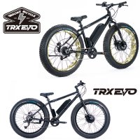ブロンクス BRONX TRX-EVO 9段変速 電動アシスト自転車 ファットバイク 電動自転車 26インチ