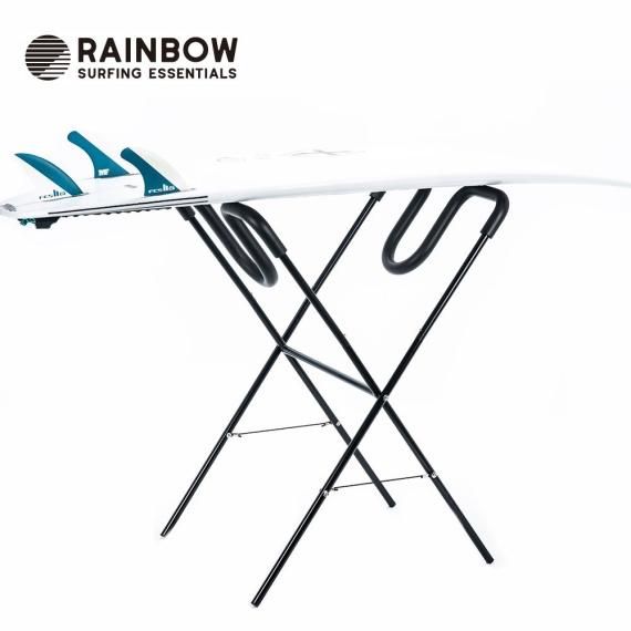 新品サーフボードスタンド　美品 ボードのメンテナンスに最適なサーフボードスタンド Rainbow