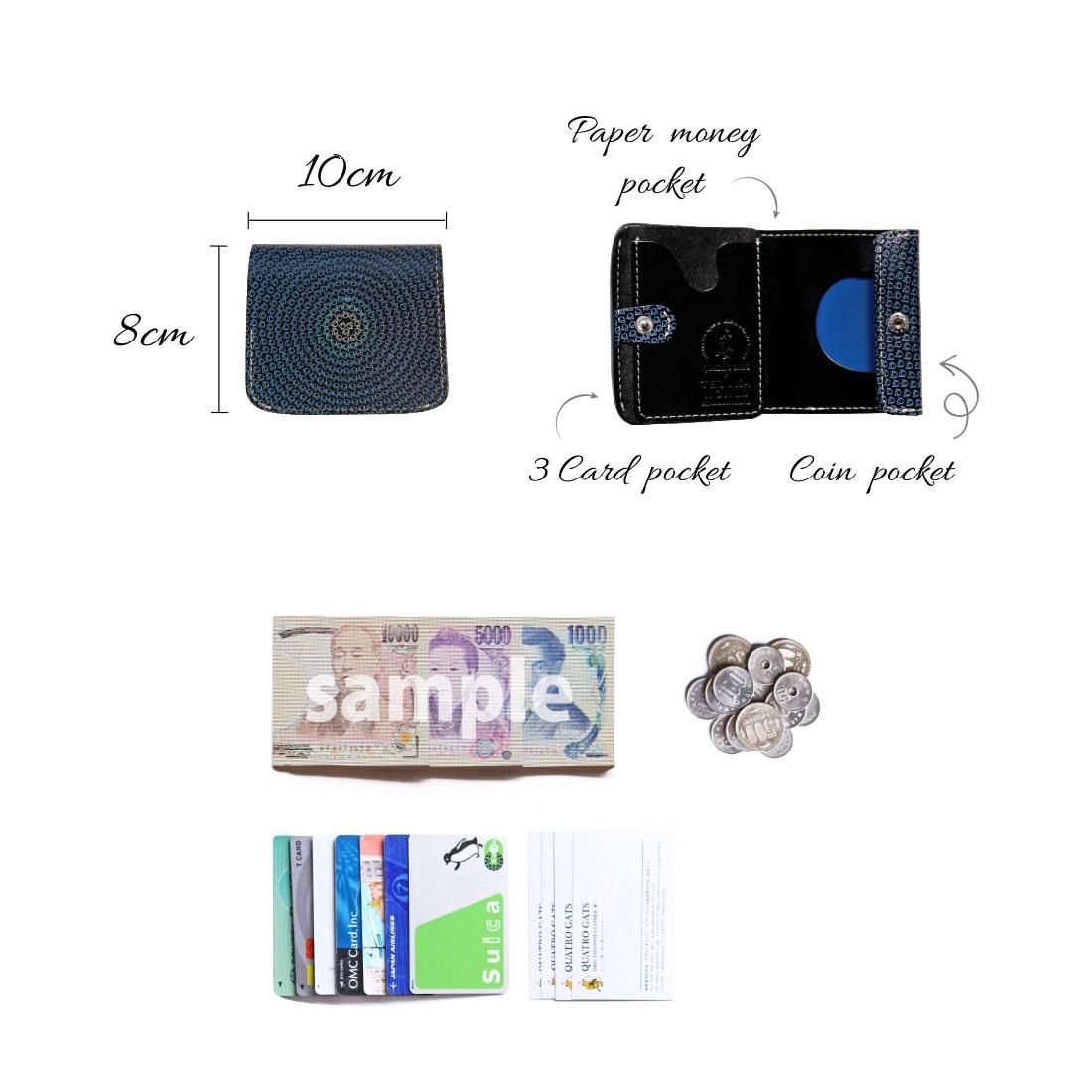小さい財布 小さいふ。偉人シリーズ 「 コンチャ 手塚治虫 「鉄腕
