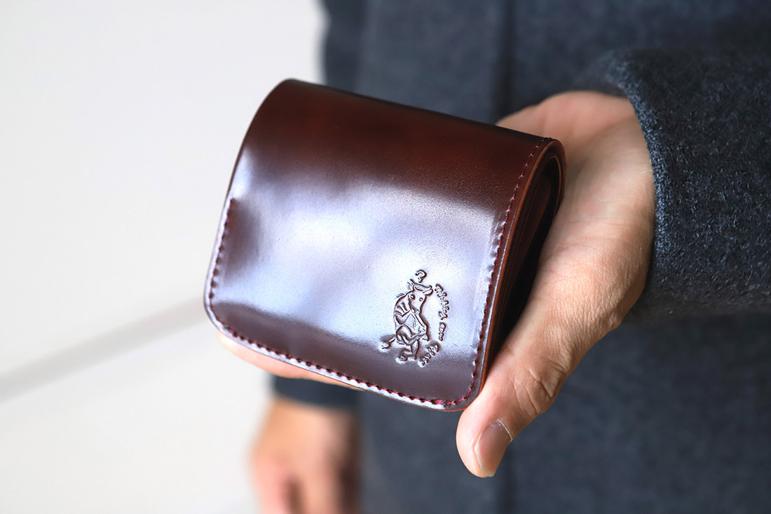 小さい縦づかい財布 Belgium saddle｜Vintage Revival