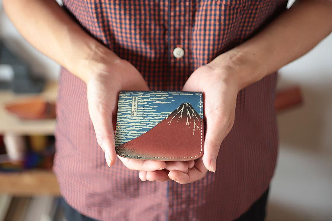 小さい財布 小さいふ。コンチャ「 東洲斎 写楽 三代目大谷鬼次の奴江戸