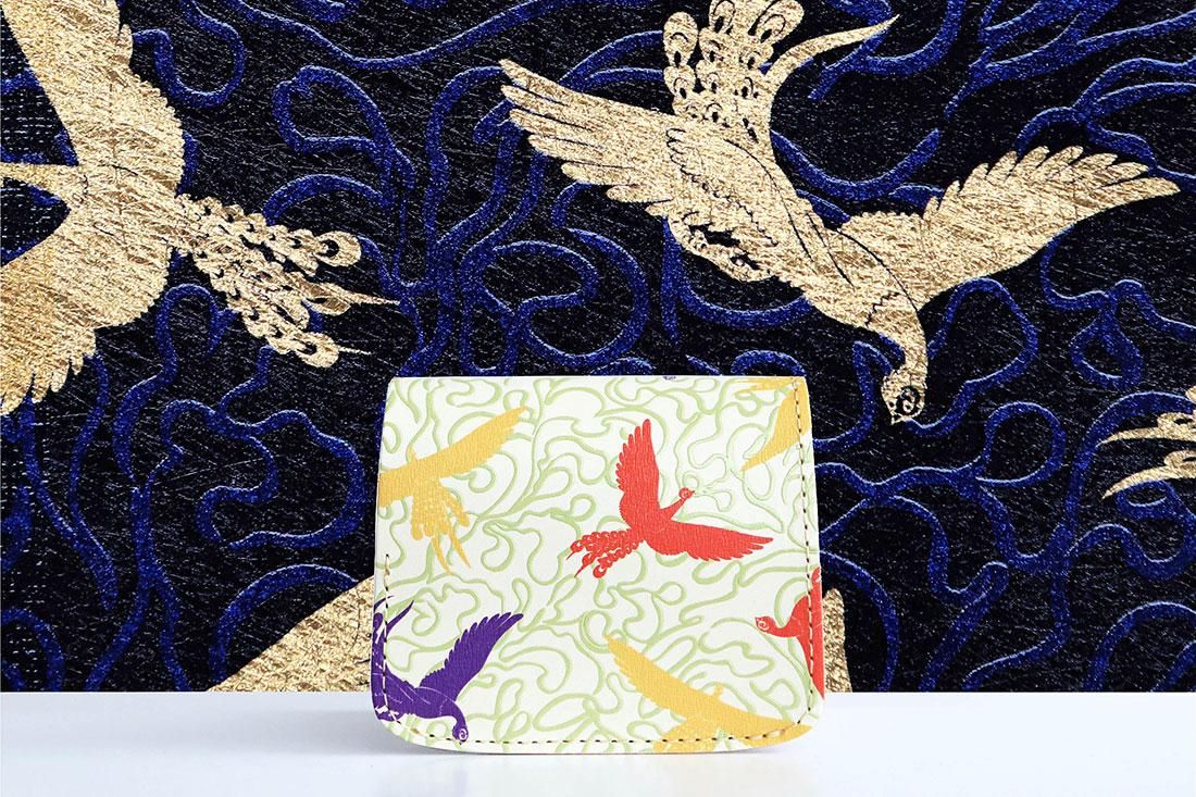 小さい財布 小さいふ。偉人シリーズ 「 コンチャ 手塚治虫 「火の鳥