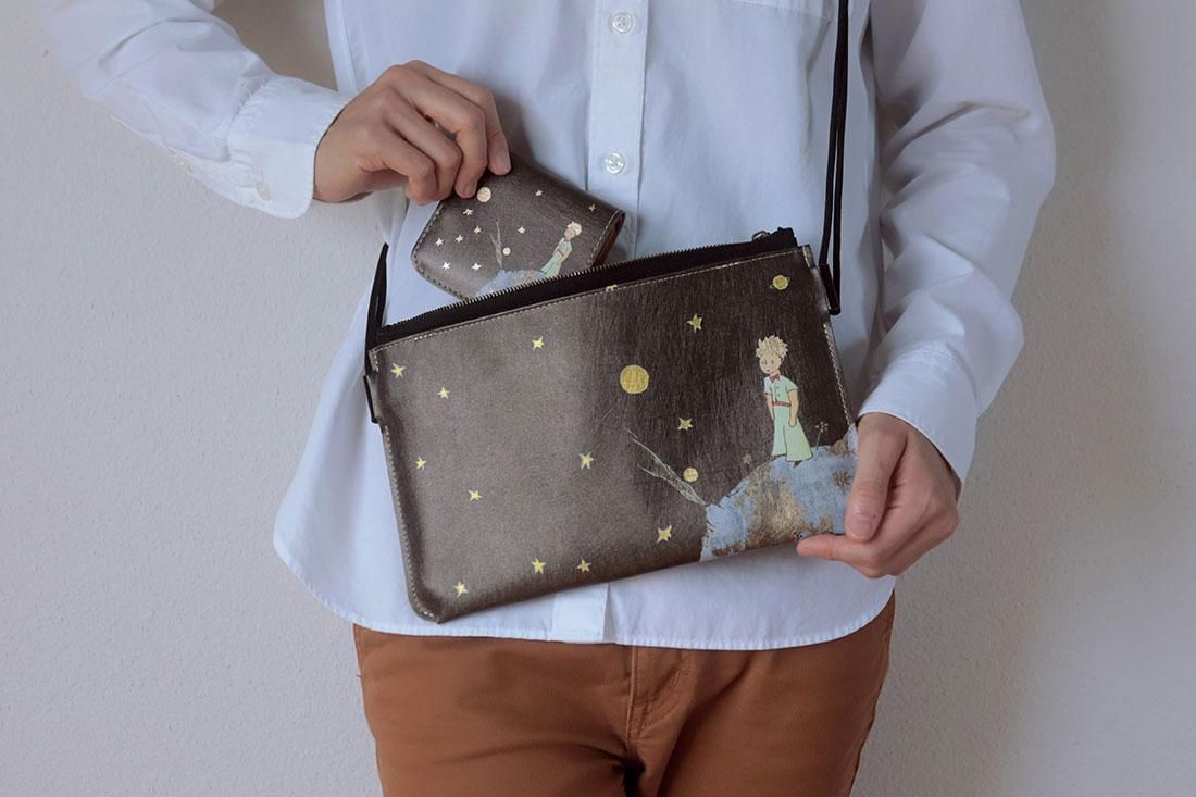 幸福の王子　K(プロフ見て様)専用 小さいかばん【5Pocket】「小惑星B612にいる王子さま」ゴールド