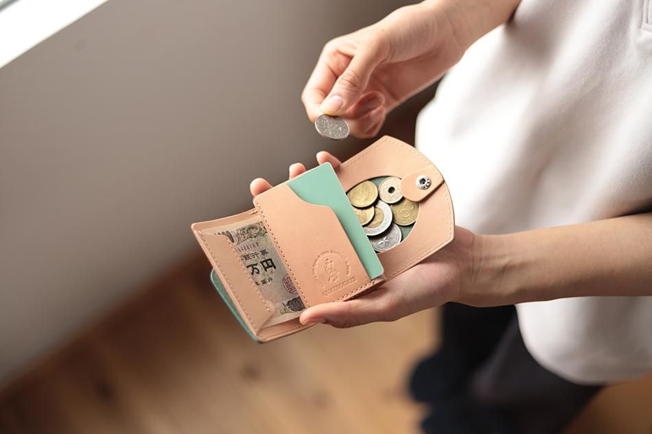 小さい財布 小さいふ。WORKシリーズ ポキート 「Wickett & Craig