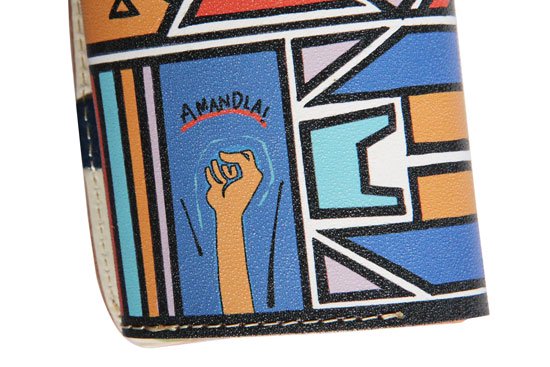 小さい財布 小さいふ。偉人シリーズ 「コンチャ 南アフリカ「AMANDLA」SWEET」 - 小さい財布の小さいふ。クアトロガッツ　公式Webshop