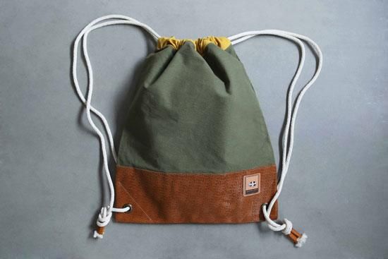 オトナのナップサック／スエード キャメル オトナのナップサック／スエード キャメル オトナのナップサック