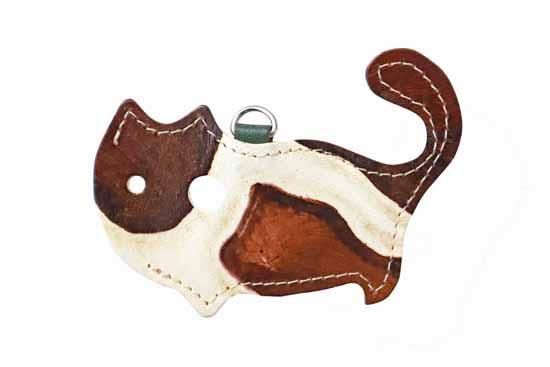 限定】ジラフブラウン 猫のかたちをしたリップクリームケース