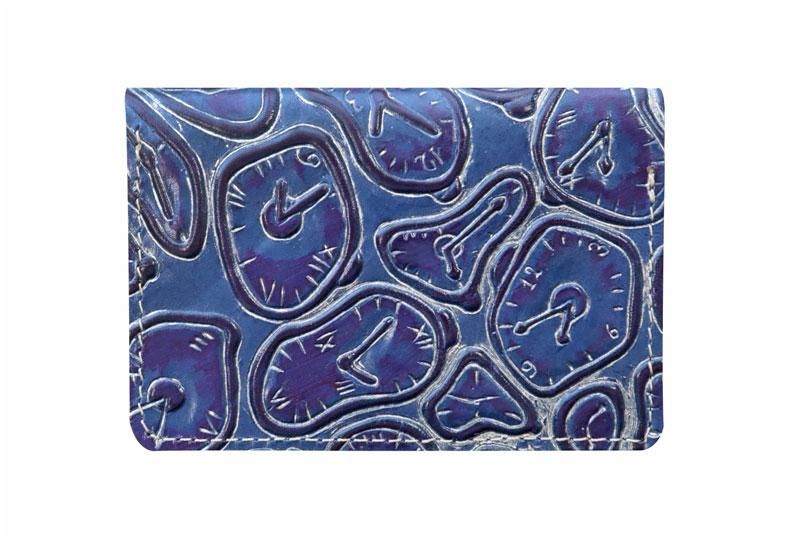 限定】名刺ケース ダリ ～ ネイビー ～ - 小さい財布の小さいふ