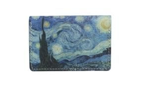 アートを感じる小さいふ「星降る夜」ゴッホ - 小さい財布の アートを感じる小さいふ「星降る夜」ゴッホ - 小さい財布の