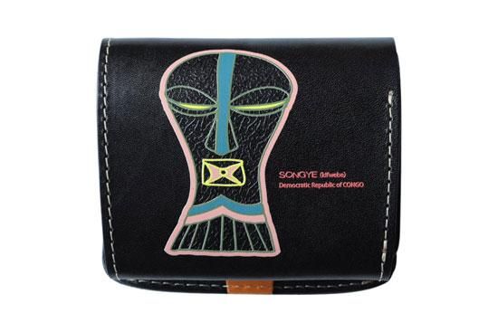 小さい財布 小さいふ。AFRICAN MASK「LEGA & SONGYE」レガと 小さい財布 小さいふ。AFRICAN MASK「LEGA & SONGYE」レガと