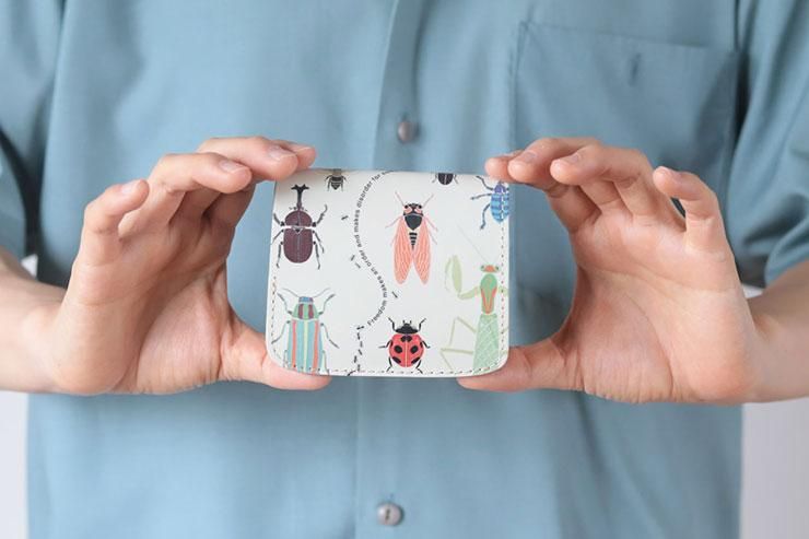 小さい財布 小さいふ。コンチャ「Bug's Life 虫の人生」栃木