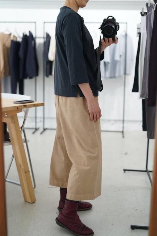ナイロンパンツ 涼しい イリゴ [ILLIGO] IG PINTUCK WIDE PANTS 春夏 ILLIGO(イリゴ) パンツ(レディース) - 海外通販のBUYMA