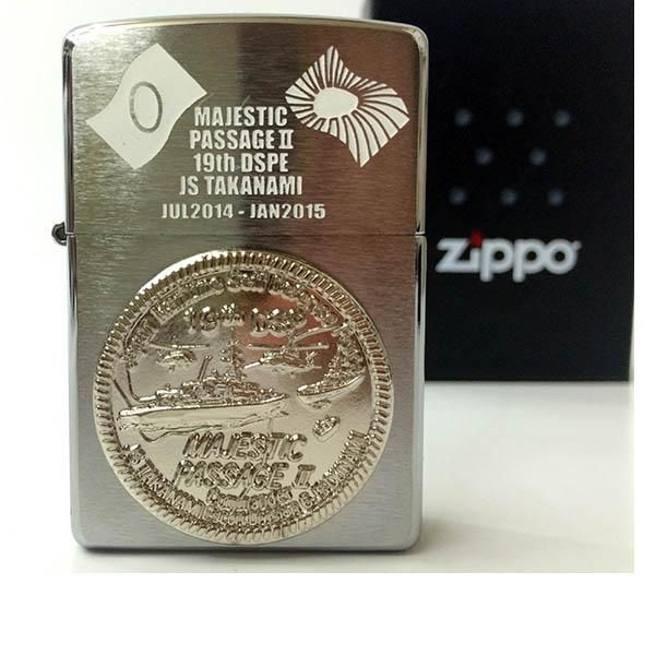 海上自衛隊　ジッポライター　護衛艦たかなみ ZIPPO(護衛艦たかなみType2)ポリッシュ