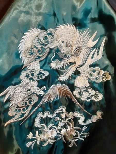 スカジャン 花竜 | ダークグリーン - ミリタリーショップ FUJI スカジャン 花竜 | ダークグリーン - ミリタリーショップ FUJI