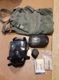 米軍 放出品 新品 M50 GAS MASK SYSTEM SET 新型ミリタリーガス ...