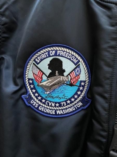 MA-1 カスタム ジョージワシントン CVN-73 GEORGE WASHINGTON R MA-1 カスタム ジョージワシントン CVN-73 GEORGE WASHINGTON R