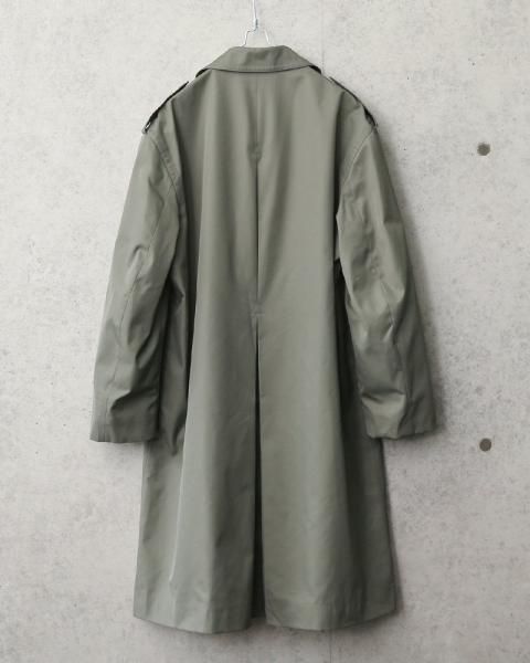 フランス軍 オフィサートレンチコート グレー ミリタリーコート