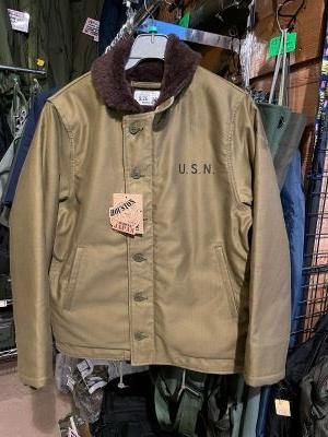 HOUSTON ALPACA N-1 DECK JACKET アルパカ