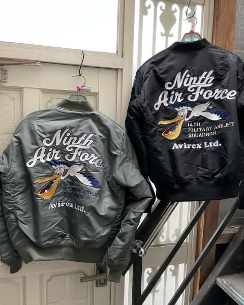 AVIREX 通販 MA-1 9th AIR FORCE/MA-1 9th エアフォース (アビレックス アヴィレックス)メンズ 男性