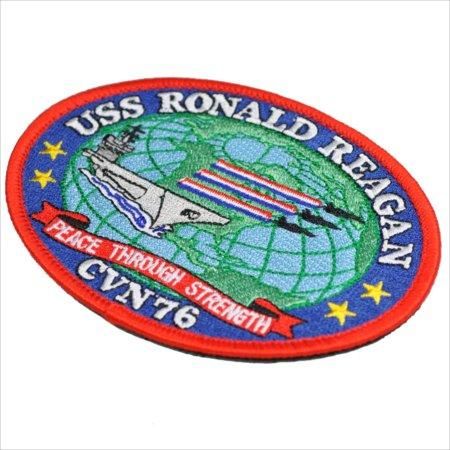 USS CVN-76ロナルド・レーガン(両面ベルクロ付き) USS CVN-76ロナルド・レーガン(両面ベルクロ付き)