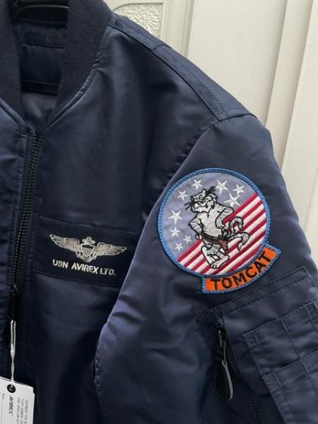 AVIREX MA-1 TOMCAT トムキャット フライトジャケット アビレックス AVIREX MA-1 TOMCAT トムキャット フライトジャケット アビレックス