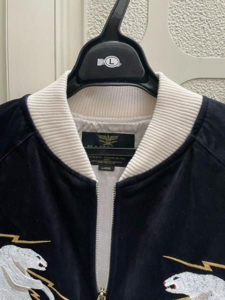 HOUSTON / ヒューストン VELVETTEN SOUVENIR JACKET (ALASKA HOUSTON / ヒューストン VELVETTEN SOUVENIR JACKET (ALASKA