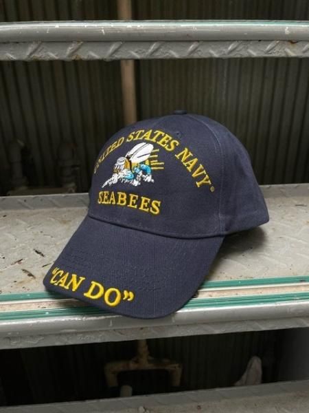 SEABEES アメリカ海軍の建設工兵隊 キャップ