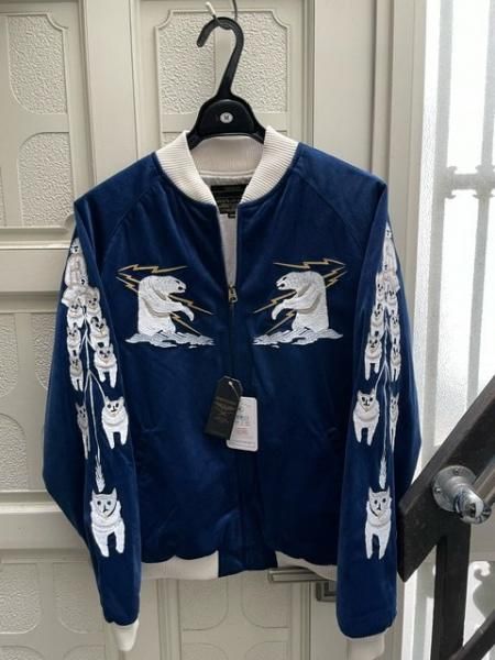HOUSTON / ヒューストン VELVETTEN SOUVENIR JACKET (ALASKA