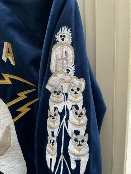 HOUSTON / ヒューストン VELVETTEN SOUVENIR JACKET (ALASKA HOUSTON / ヒューストン VELVETTEN SOUVENIR JACKET (ALASKA