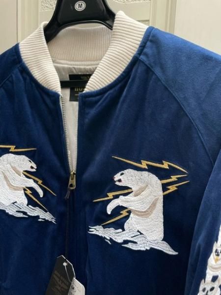 HOUSTON / ヒューストン VELVETTEN SOUVENIR JACKET (ALASKA HOUSTON / ヒューストン VELVETTEN SOUVENIR JACKET (ALASKA
