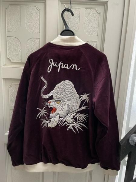 VELVETEEN SKA JACKET WHITE TIGER/ヴェルヴェティーン スカ VELVETEEN SKA JACKET WHITE TIGER/ヴェルヴェティーン スカ