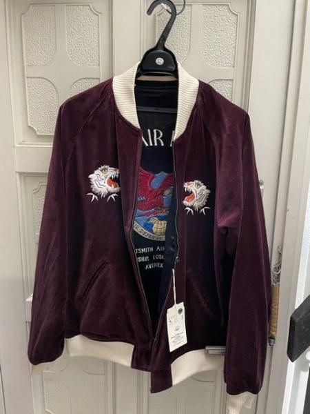 VELVETEEN SKA JACKET WHITE TIGER/ヴェルヴェティーン スカ VELVETEEN SKA JACKET WHITE TIGER/ヴェルヴェティーン スカ