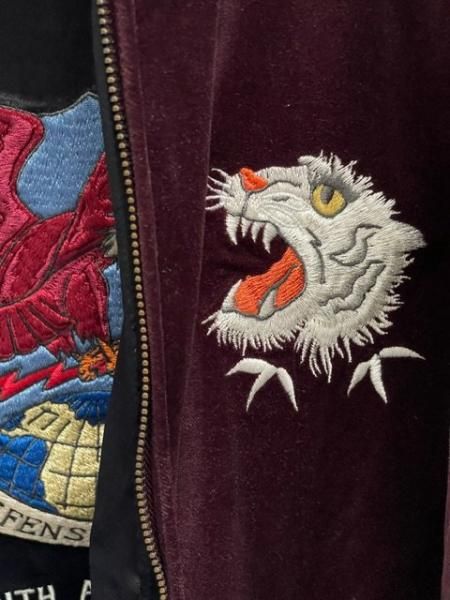 VELVETEEN SKA JACKET WHITE TIGER/ヴェルヴェティーン スカ