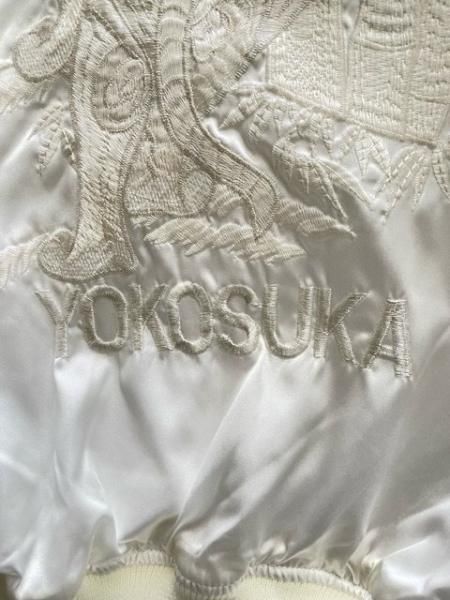 スカジャン | 竹虎ホワイト刺繍 - ミリタリーショップ FUJI