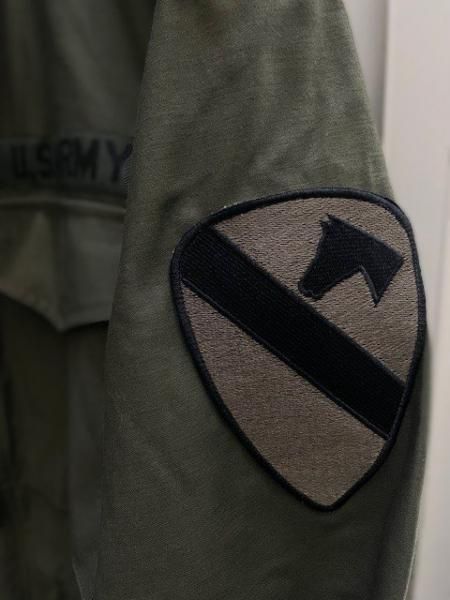 米軍タイプ M-65フィールドジャケット 第一騎兵師団 【50s米軍
