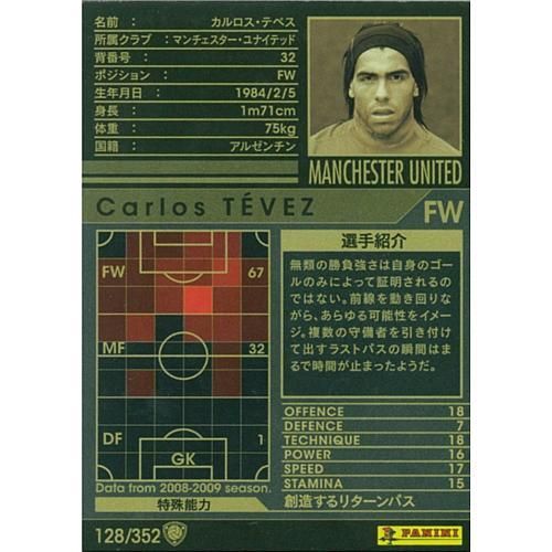 128 ﾏﾝU カルロス・テベス - マロンの隠れ家ドットコム
