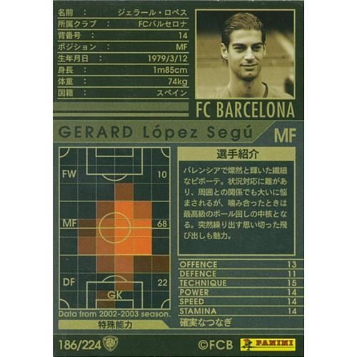 186 バルセロナ ジェラール ロペス マロンの隠れ家ドットコム 186 バルセロナ ジェラール ロペス マロンの隠れ家ドットコム