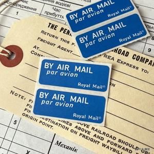 A-1131 オランダ PRIORITY エアメールシール - LITTLE BEE リトルビー